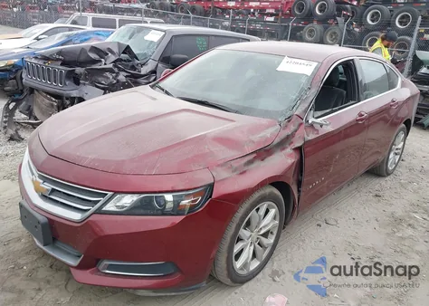 2017 Chevrolet Impala 1Lt z USA, uszkodzony, nr VIN 2G1105S30H9141220